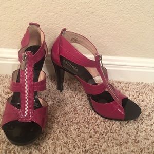 Michael Kors Berkley T-Strap Heels